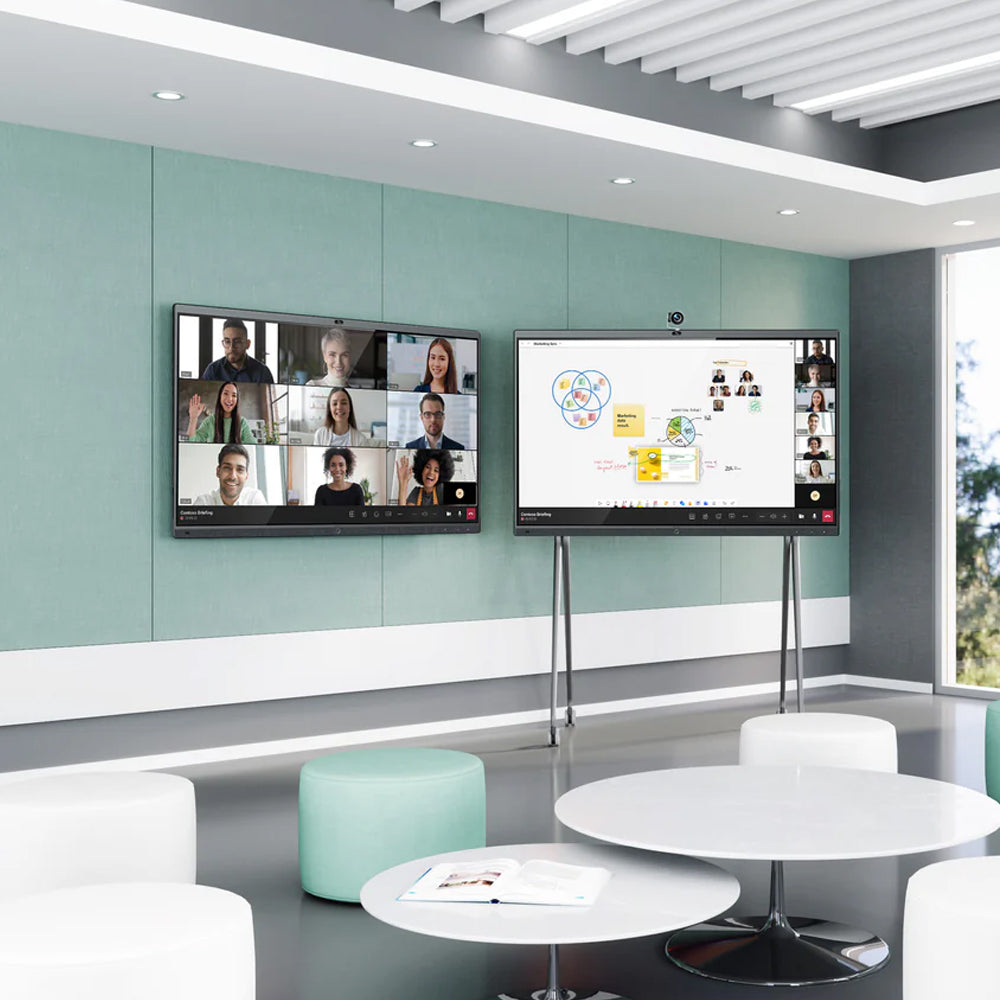 SPC facilita el trabajo híbrido y colaborativo para cualquier tipo de oficina con Yealink MeetingBoard 65 y Yealink DeskVision A24