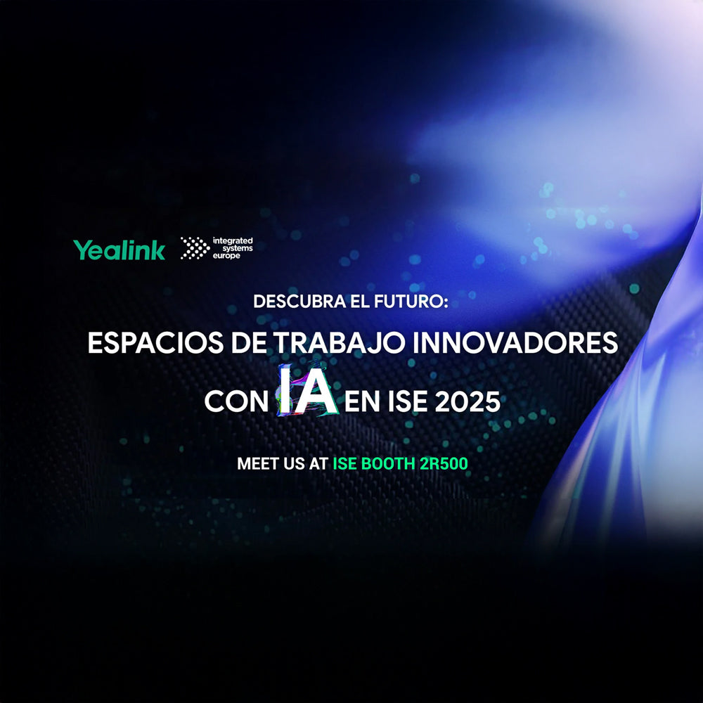 SPC For Business anuncia su participación en ISE 2025 con lo último de Yealink para crear espacios innovadores gracias a la IA