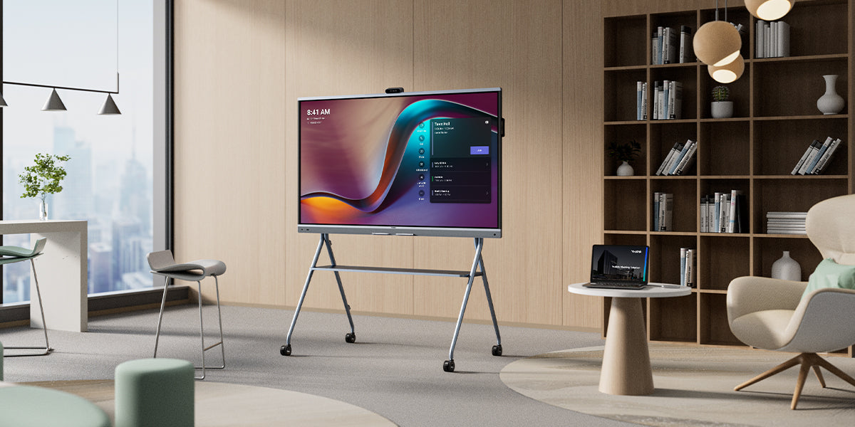 SPC For Business presenta MeetingBoard Pro, el nuevo dispositivo all-in-one de Yealink con un rendimiento audiovisual optimizado con IA disponible en tres tamaños