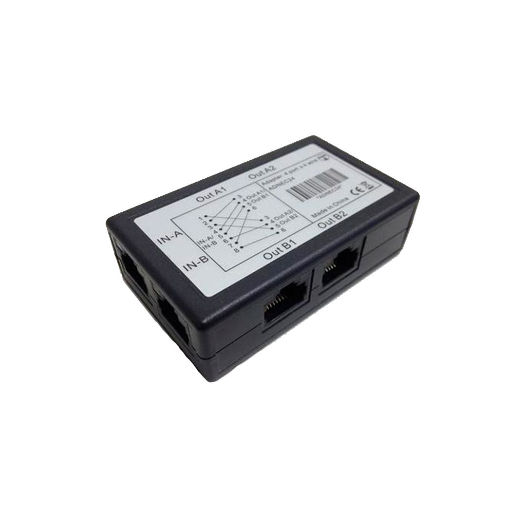 NEC - ADNEC24 - ADAPATADOR RJ61 A 2 RJ45 (2 SALIDAS TERMINALES DIGITALES 4 HILOS)
