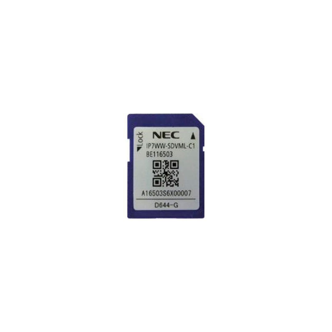 NEC - BE116503 - Tarjeta Memoria para InMail SD Card (4GB) 120H (Buzones de voz y grabacion llamadas)